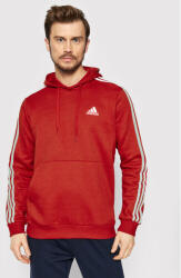Adidas Bluză Essentials Fleece 3-Stripes GU2523 Roșu Regular Fit