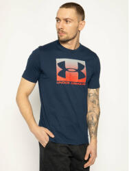 Under Armour Tricou Ua Boxed Sportstyle 1329581 Bleumarin Loose Fit