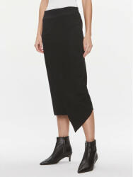 Calvin Klein Fustă tip creion Stretch Jersey Midi Skirt K20K206808 Negru Slim Fit