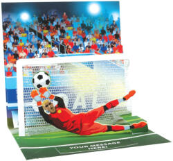 Popshots képeslap, négyzet, gól (PS1346)