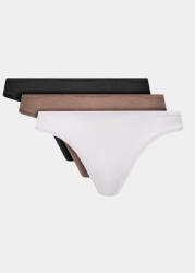 Calvin Klein Underwear Set 3 perechi de chiloți tanga 000QD5220E Colorat
