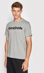 Reebok Tricou Graphic Series Linear Logo FP9162 Gri Slim Fit