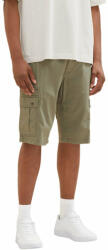 Tom Tailor Pantalon scurți din material 1035040 Verde Regular Fit