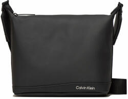 Calvin Klein Geantă crossover Rubberized Wide Base Xover K50K511251 Negru