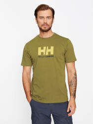 Helly Hansen Tricou Logo 33979 Verde Regular Fit