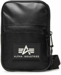 Alpha Industries Geantă crossover Ruber Print Utility Bag 198911 Negru
