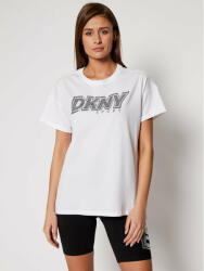 DKNY Sport Tricou DP0T7477 Alb Relaxed Fit