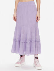 BDG Urban Outfitters Fustă maxi BDG LILAC LINEN SKIRT 76472034 Violet Loose Fit
