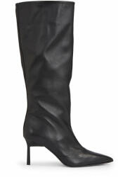Calvin Klein Cizme Geo Stiletto Knee Boot 70 HW0HW01691 Negru