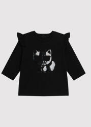 Karl Lagerfeld Kids Set bluză și leggings Z98113 S Negru Regular Fit