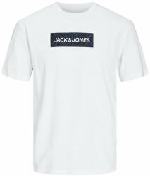 JACK & JONES Tricou 12230890 Alb Standard Fit