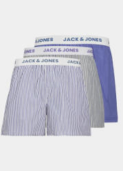 Jack&Jones Set 3 perechi de boxeri Luke 12253692 Albastru