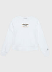 Calvin Klein Bluză Hero Logo IG0IG01936 Alb Regular Fit