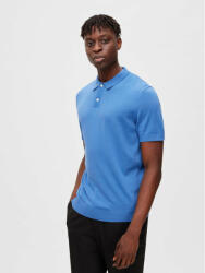 Selected Homme Tricou polo 16088649 Albastru Regular Fit