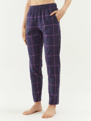 Triumph Pantaloni pijama Mix & Match Tapered Trouser Flannel 01 X 10216530 Bleumarin Regular Fit