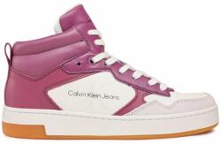Calvin Klein Sneakers Basket Cupsole Mid Lth Mono YW0YW00877 Violet