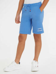 Tommy Hilfiger Pantaloni scurți sport Monogram Wreath KB0KB09002 M Albastru Regular Fit