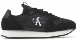 Calvin Klein Jeans Sneakers Runner Sock Laceup Ny-Lth YM0YM00553 Negru - modivo - 299,00 RON
