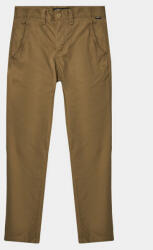 Vans Pantaloni din material Authentic VN0A5FLP Maro Regular Fit