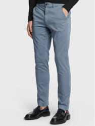 Calvin Klein Pantaloni chino Sateen K10K109914 Albastru Slim Fit
