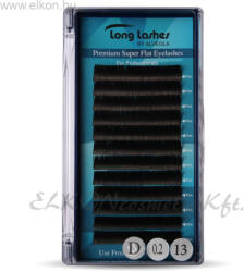 Long Lashes Premium Super Flat D / 0, 2 - 13mm (LLSFD7200013) - elkon