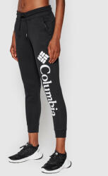 Columbia Pantaloni trening Logo Fleece Negru Regular Fit