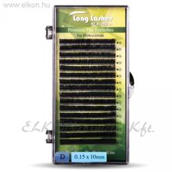 Long Lashes Flat pilla D / 0, 15 - 10mm (LLFD8150010)