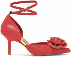 Eva Minge Pantofi cu toc subțire ROSE-V1520-15 Roșu