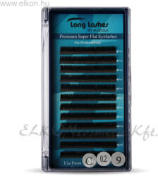 Long Lashes Premium Super Flat C / 0, 2 - 9mm (LLSFC7200009) - elkon