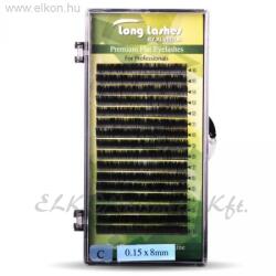 Long Lashes Flat pilla C / 0, 15 - 8mm (LLFC8150008)
