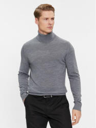 Calvin Klein Bluză cu gât Superior K10K110420 Gri Slim Fit