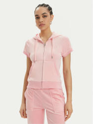 Juicy Couture Bluză Chadwick JCBAS223810 Roz Slim Fit