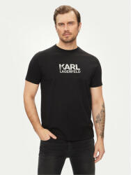 Karl Lagerfeld Tricou 755060 542241 Negru Regular Fit