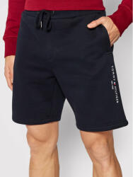 Tommy Hilfiger Pantaloni scurți sport Logo MW0MW22198 Bleumarin Regular Fit