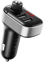 XO Smart Bluetooth autós töltő TZ08 MP3 + 5v3.1A (fekete)