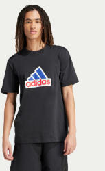 Adidas Tricou Future Icons Badge of Sport IS9596 Negru Loose Fit
