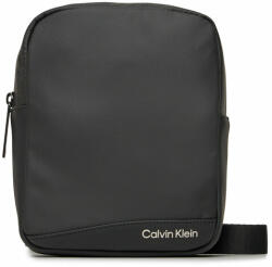 Calvin Klein Geantă crossover Rubberized Conv Reporter S K50K511252 Negru