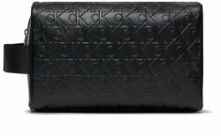 Calvin Klein Geantă pentru cosmetice Logo Print Washbag K50K511439 Negru