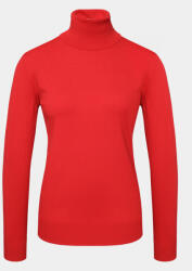 Sisley Bluză cu gât 14ETM2178 Roșu Regular Fit