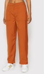 Vans Pantaloni din material Vendor VN0A7RVU Maro Regular Fit