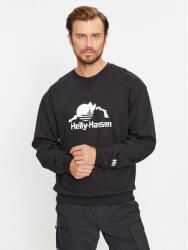 Helly Hansen Bluză Yu Crew Sweater 2.0 53891 Negru Regular Fit