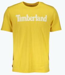 Timberland Tricou barbati cu imprimeu cu logo din bumbac, Galben (FI-TB0A2BRN_GIEG4_S)