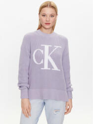 Calvin Klein Pulover J20J221347 Violet Regular Fit