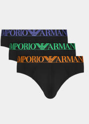 Emporio Armani Underwear Set 3 perechi de slipuri 111734 4R726 29821 Negru