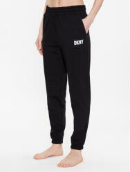 DKNY Pantaloni pijama YI2822629 Negru Regular Fit