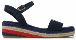 Tommy Hilfiger Espadrile Rope Wedge T3A7-32778-0048800 S Bleumarin