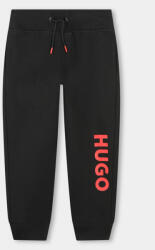 Hugo Pantaloni trening G00042 D Negru Regular Fit