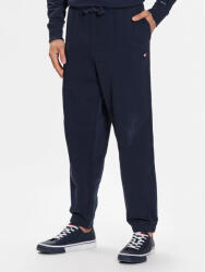 Tommy Jeans Pantaloni trening Solid DM0DM16336 Bleumarin Relaxed Fit