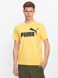 PUMA Tricou Essentials Logo 586667 Galben Regular Fit