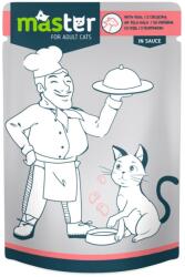 MASTER Hrana umeda pisici - cu Vitel in sos, 24x80g